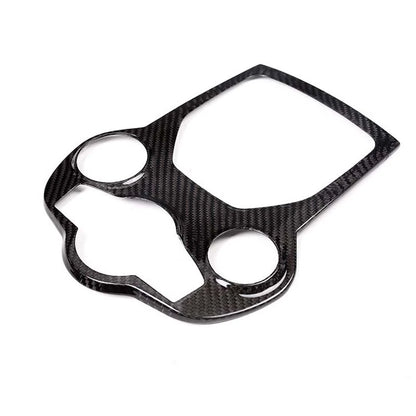 Real Carbon Fiber Center Gear Shift Cover Trim For Alfa Romeo Giulia 2017-2018
