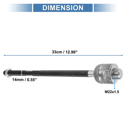 Front Inner Tie Rod End Links for Chevrolet Express 1500-2500 GMC