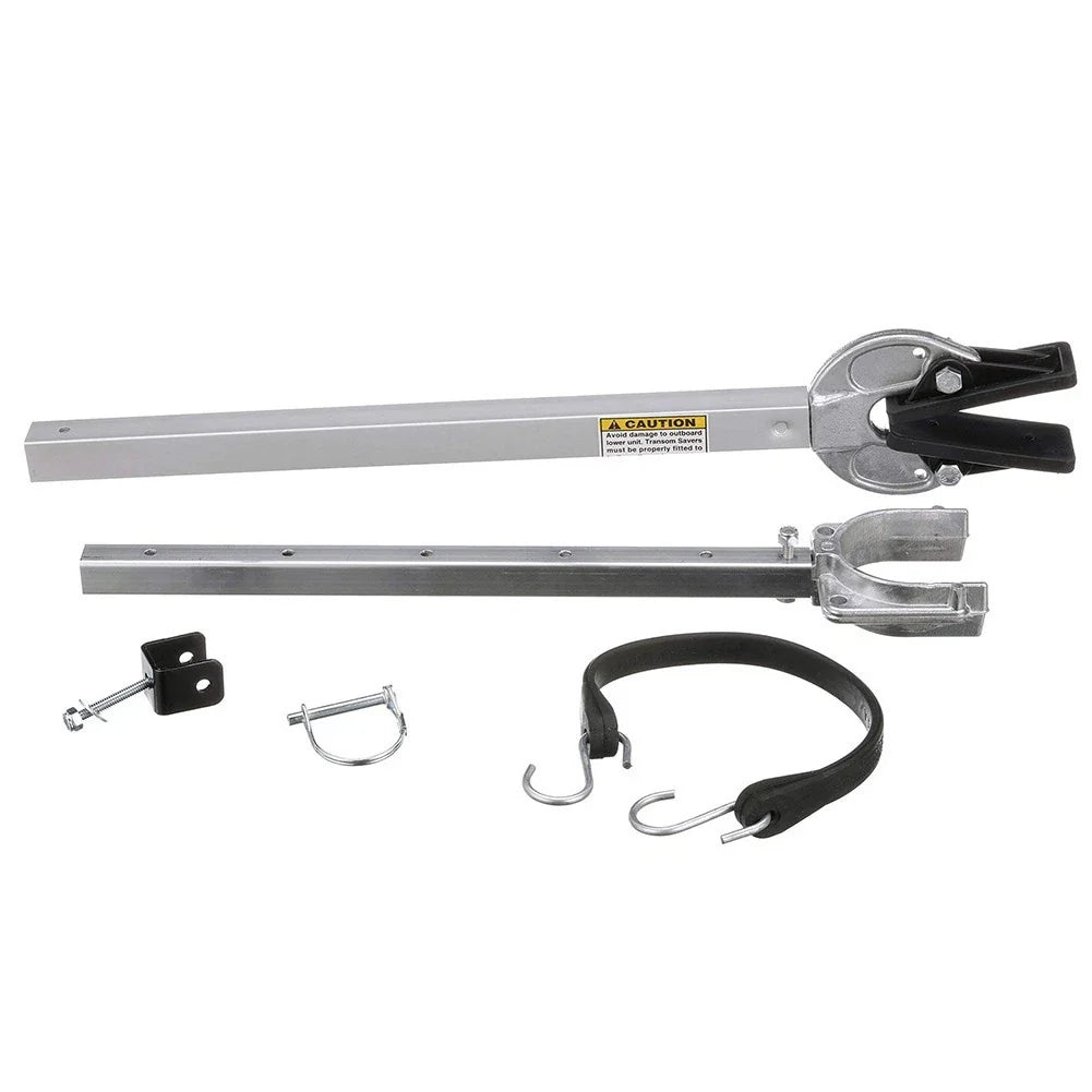 Adjustable Boat Transom Saver 23-35" Heavy Duty Aluminum Support