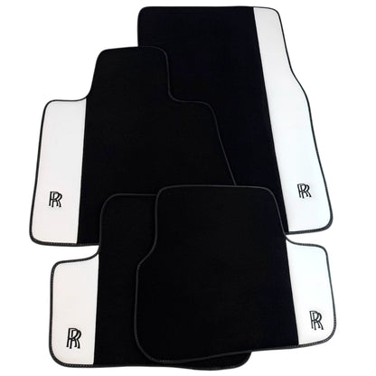AutoWin Black Car Floor Mats for Rolls Royce Dawn (2016-2023)