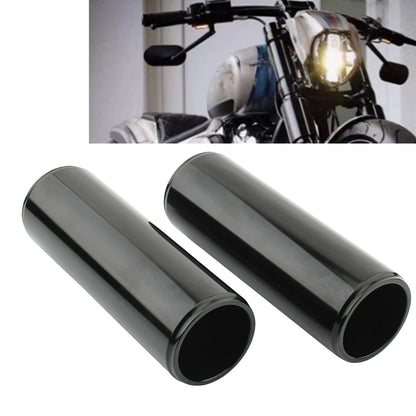 Black Aluminum Front Upper Fork Guard Cover for Harley Breakout FXSB (2013-2017)