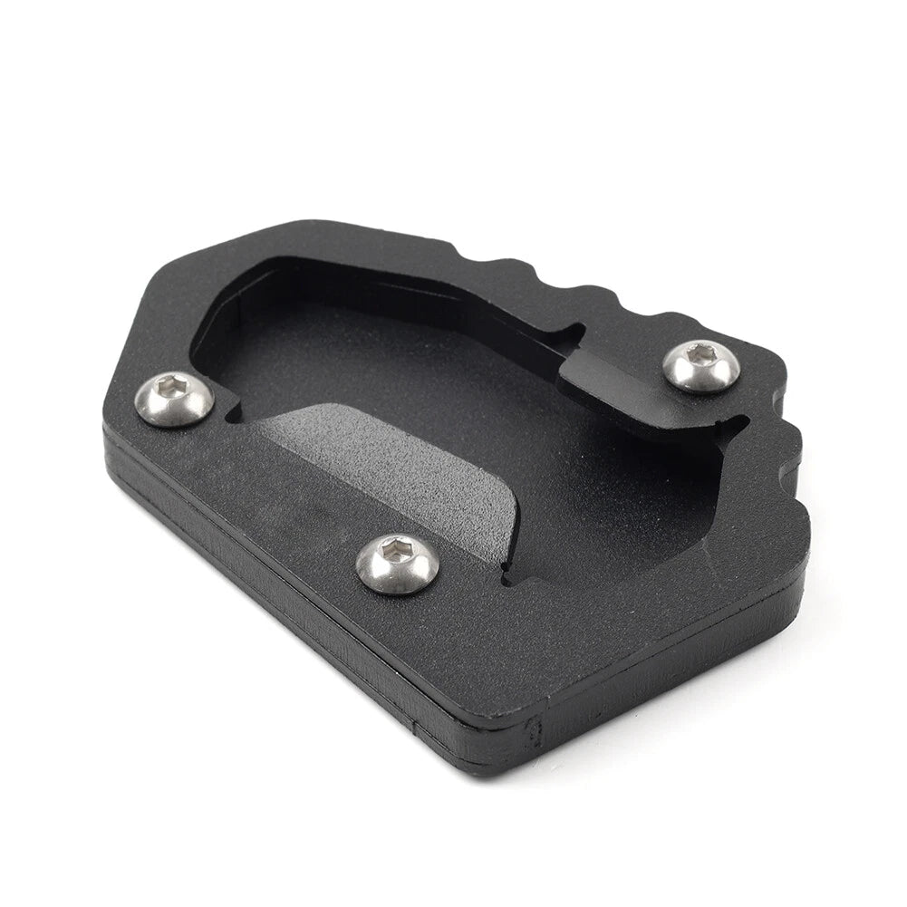 Black Side Stand Enlarge Kickstand Pad for BMW R1300GS (2023-2025)