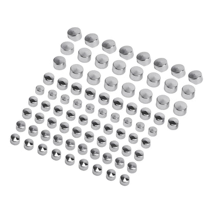 83PCS Engine Bolt Cover Cap Kit for Harley Davidson Twin Cam Motorcycle