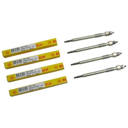 4 x Diesel Glow Plugs for Isuzu MU Wizard (1998-2002)