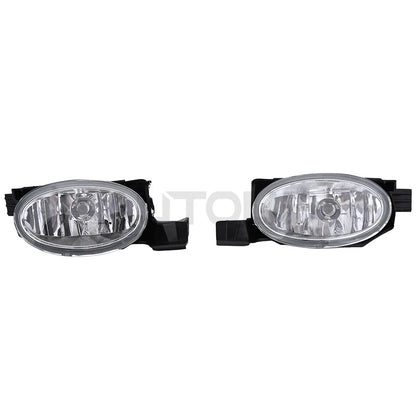 Pair Fog Lights W/Switch + Bezels for Honda Odyssey (2014–2017)