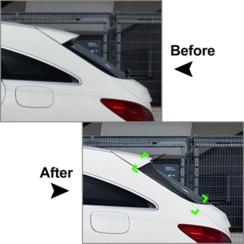 Glossy Black Rear Spoiler Wing for Benz CLA Shooting Brake (2013-2019)
