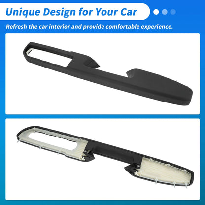 Front Right Passenger Side Armrest Repair for Chevrolet Silverado Black