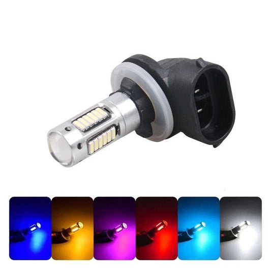 1pc 881 30SMD HID White 5 COB LED Fog Lights DRL Bulbs 886 894 896 898 H27W/2