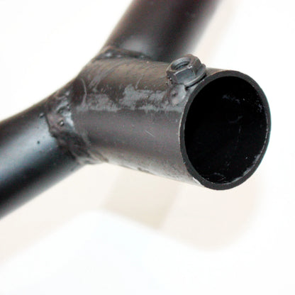Twin Exhaust Pipe & Alloy Mufflers for 200cc 250cc Dinosaur Style Quad ATV