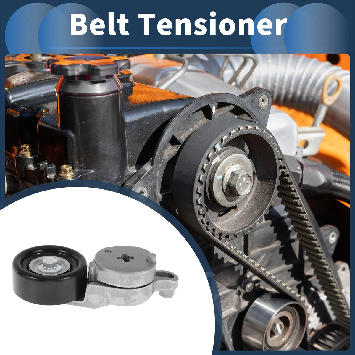 1 Pc Belt Tensioner for Toyota Highlander (2009–2019)