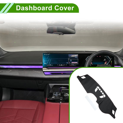 Dashboard Cover for BMW X1 (2016-2019) Dash Mat Carpet Black Red