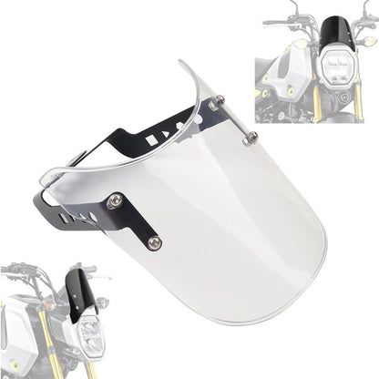 Clear Windshield Deflector for Honda MSX GROM 125 (2021-2025)