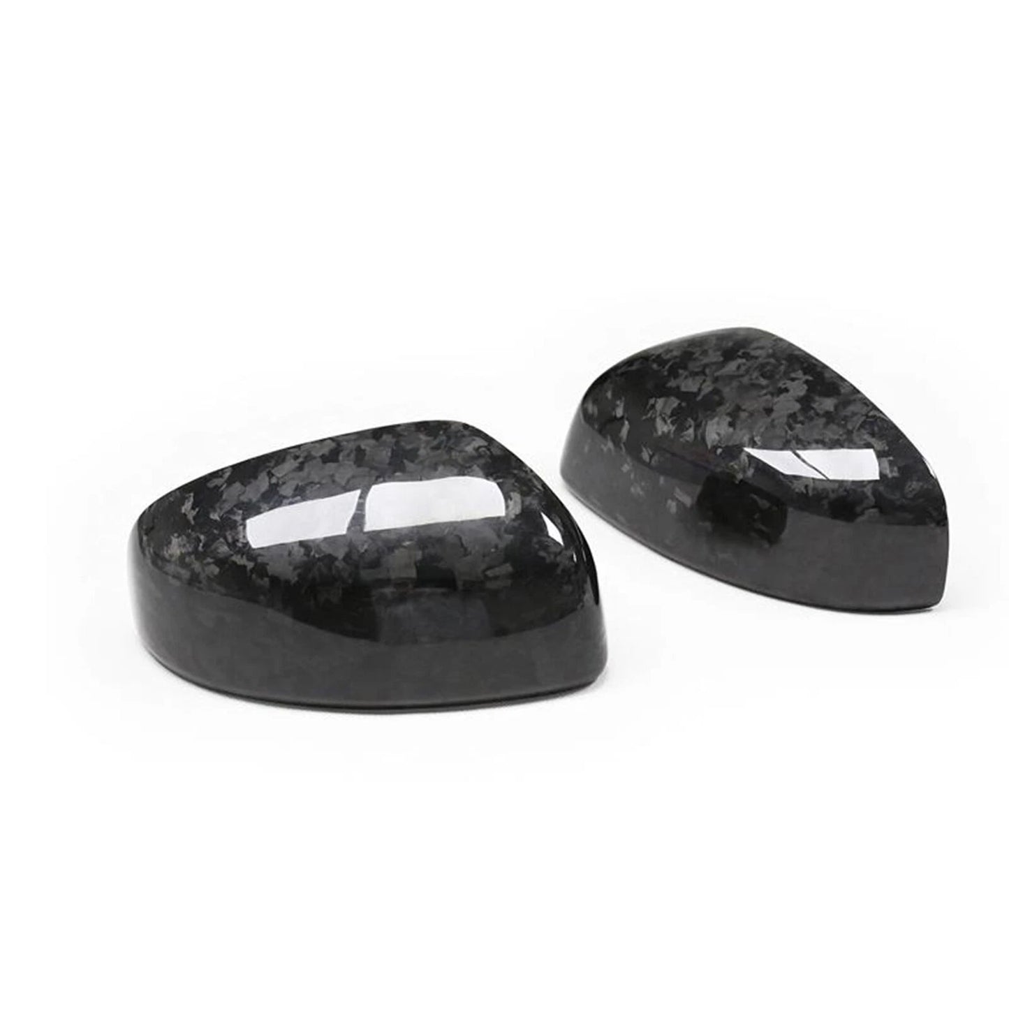 2 x Forged Carbon Fiber Side Mirror Covers for Nissan Z34 370Z (2009-2020)