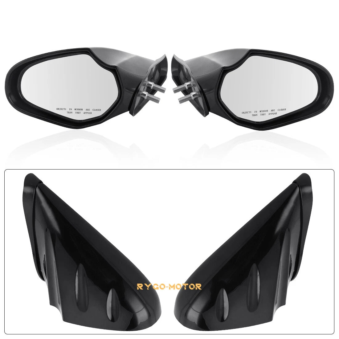 Pair Side Mirrors for Yamaha WaveRunner VX 1100 VXR VXS 1800