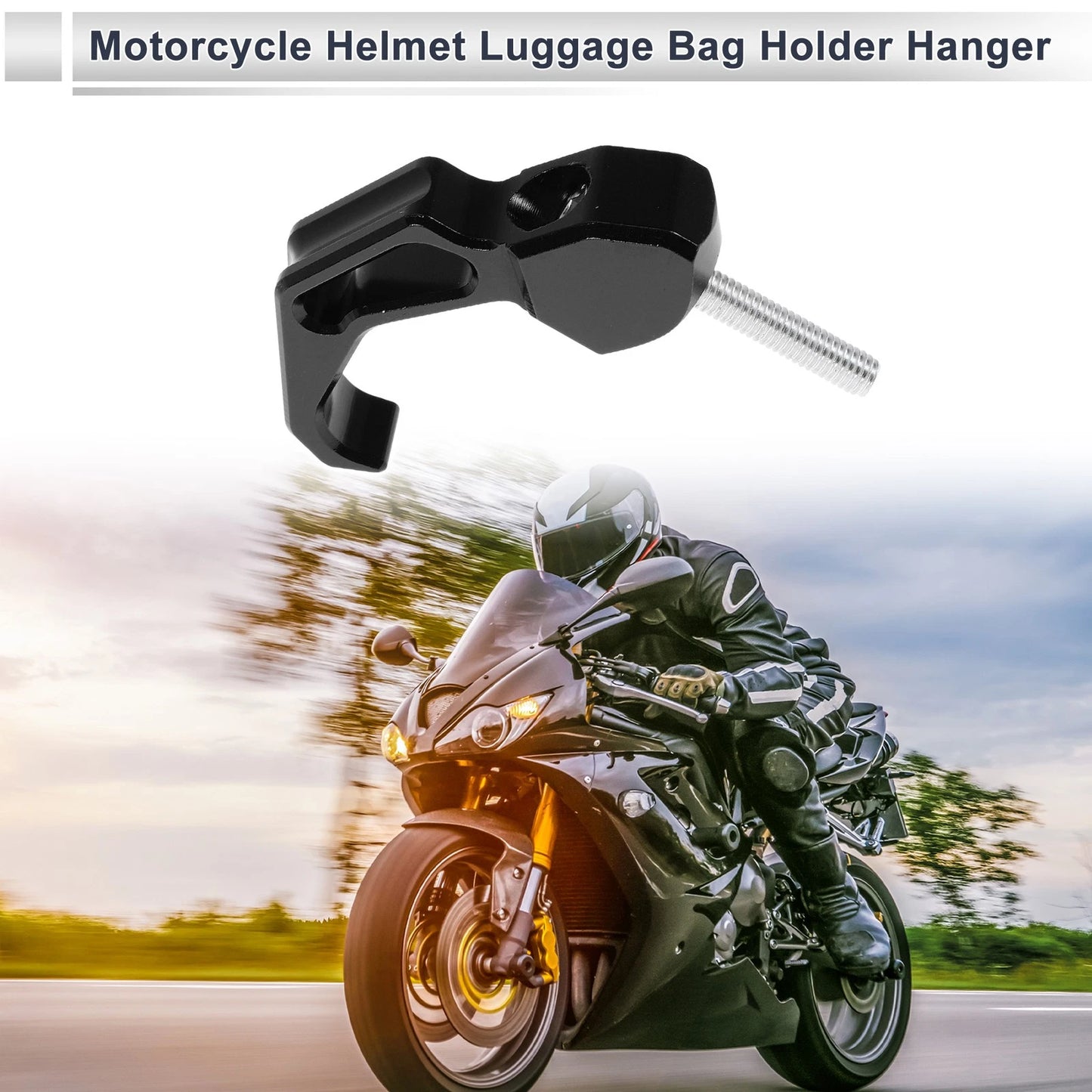 Finger Shape Motorcycle Hanging Hook 1 Set for Motorcycle