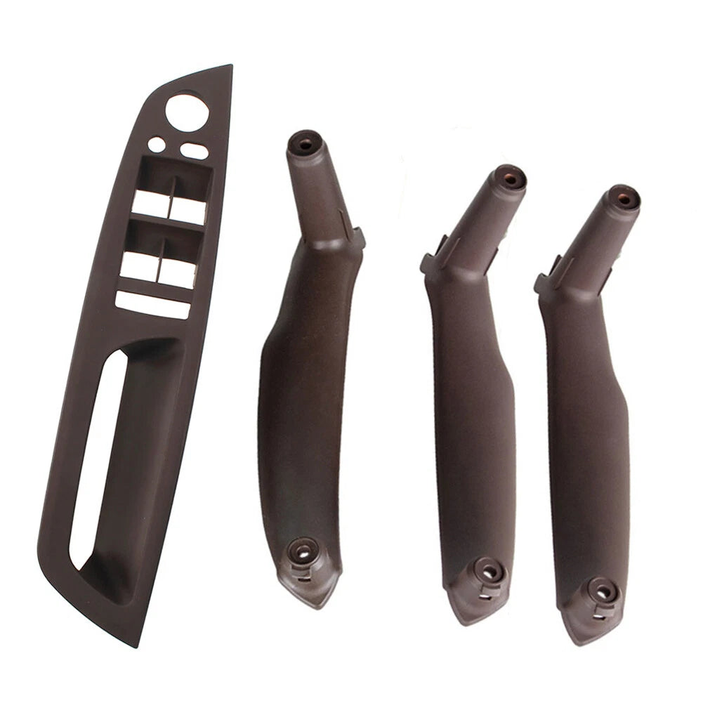 4x Inner Door Pull Handle Trim Covers for BMW X5 E70 X6 E71 E72 (2007-2013)