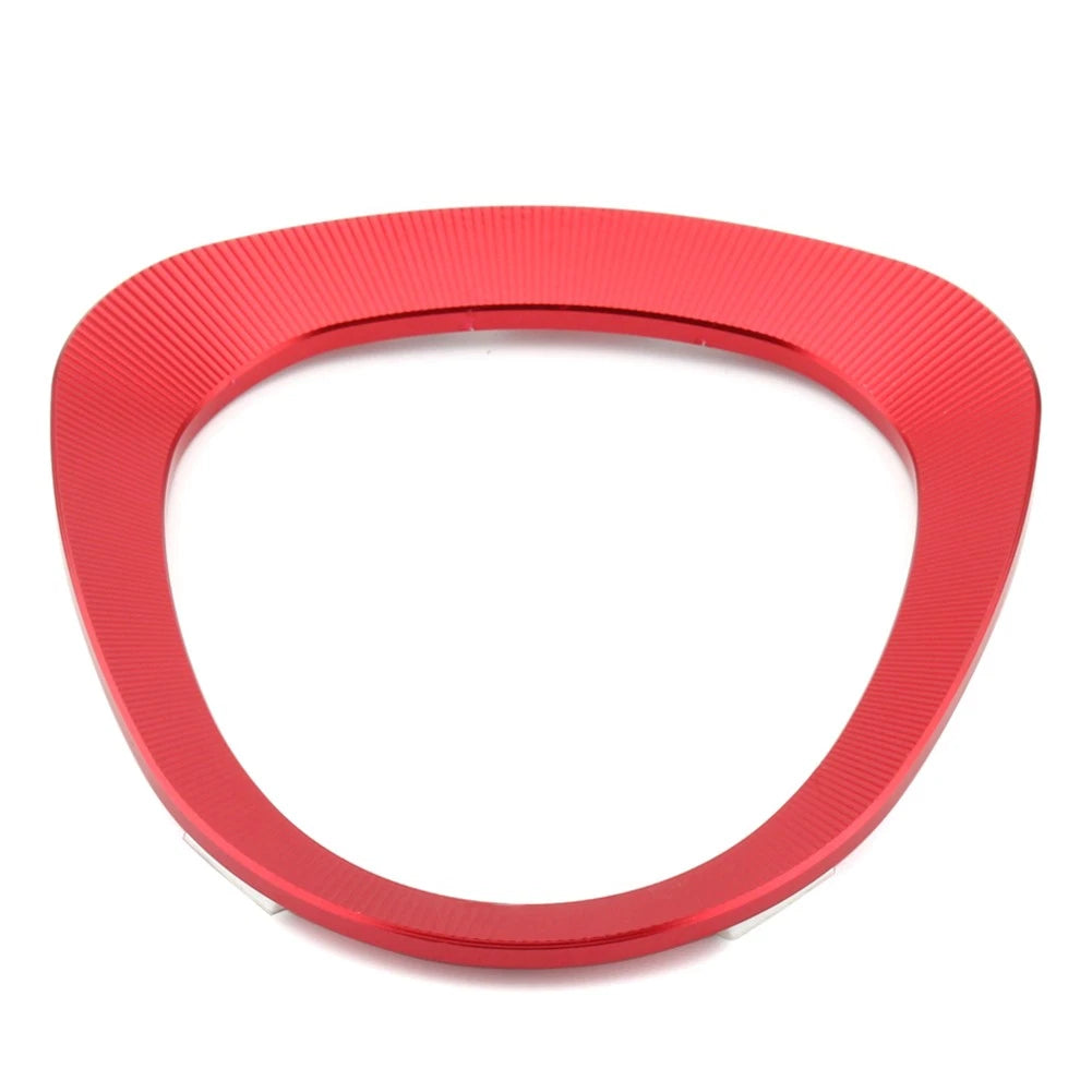 Red Dashboard Instrument Frame Cover Trim for Honda CC110 Cross Cub (2021)