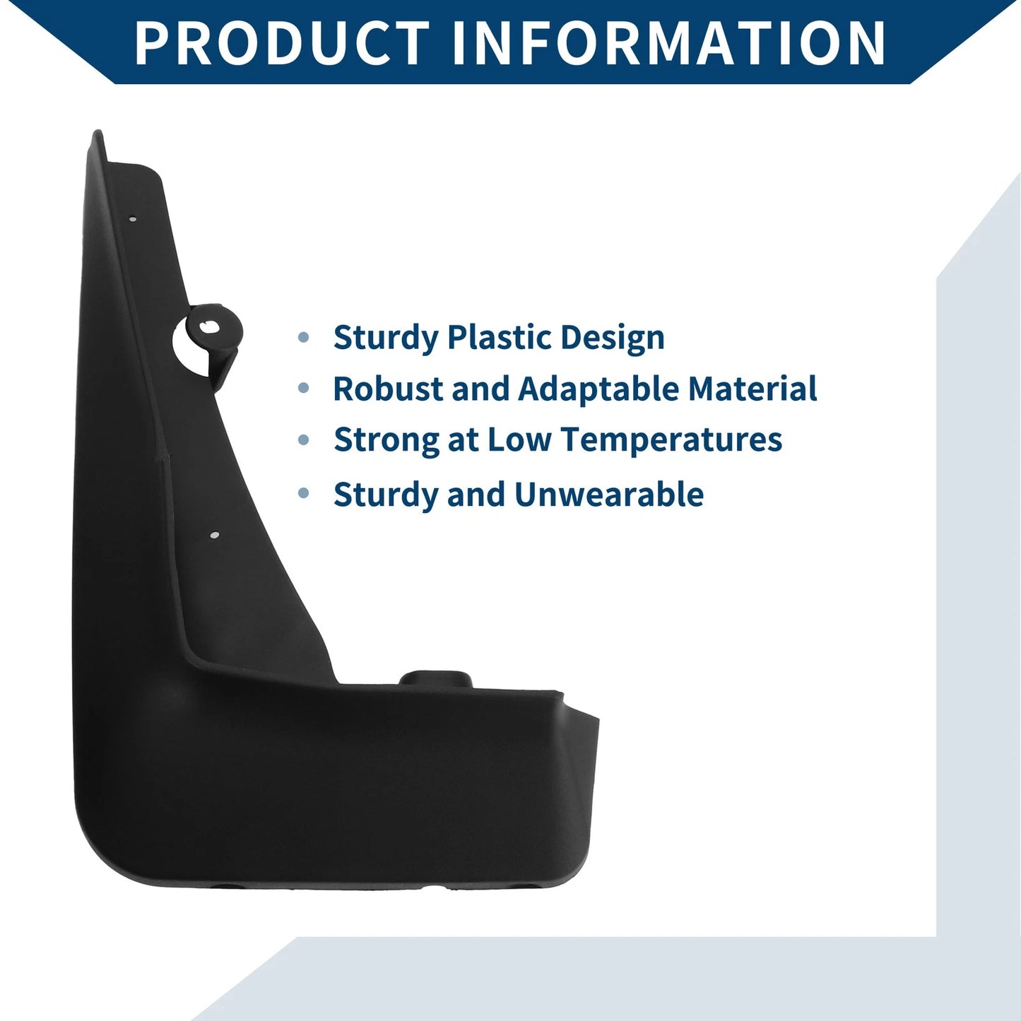 Mud Flaps Splash Guards 1 Set for BMW X6 G06 M Sport (2020-2021)