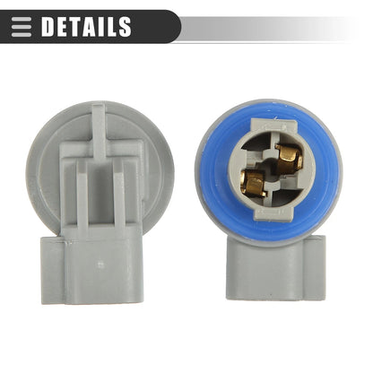 License Plate Light Socket for Dodge Ram ABS 68046629AA Gray Blue