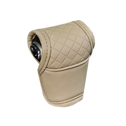 Gear Shift Cover PU-Leather Shift Lever Cover