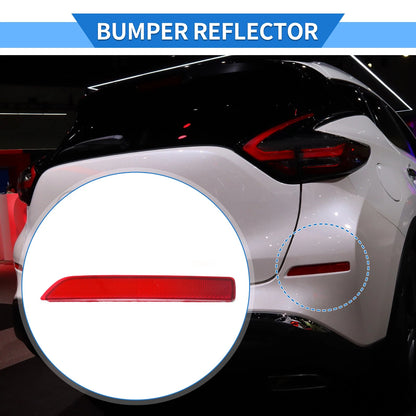 Rear Right Bumper Reflector for Nissan Murano (2016-2023) Red