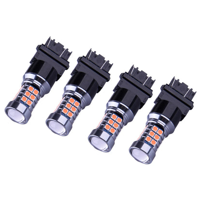 4 x 3157 Red Tail Lamp Brake Light Bulbs for Chevy Silverado 1500 (1999-2012)