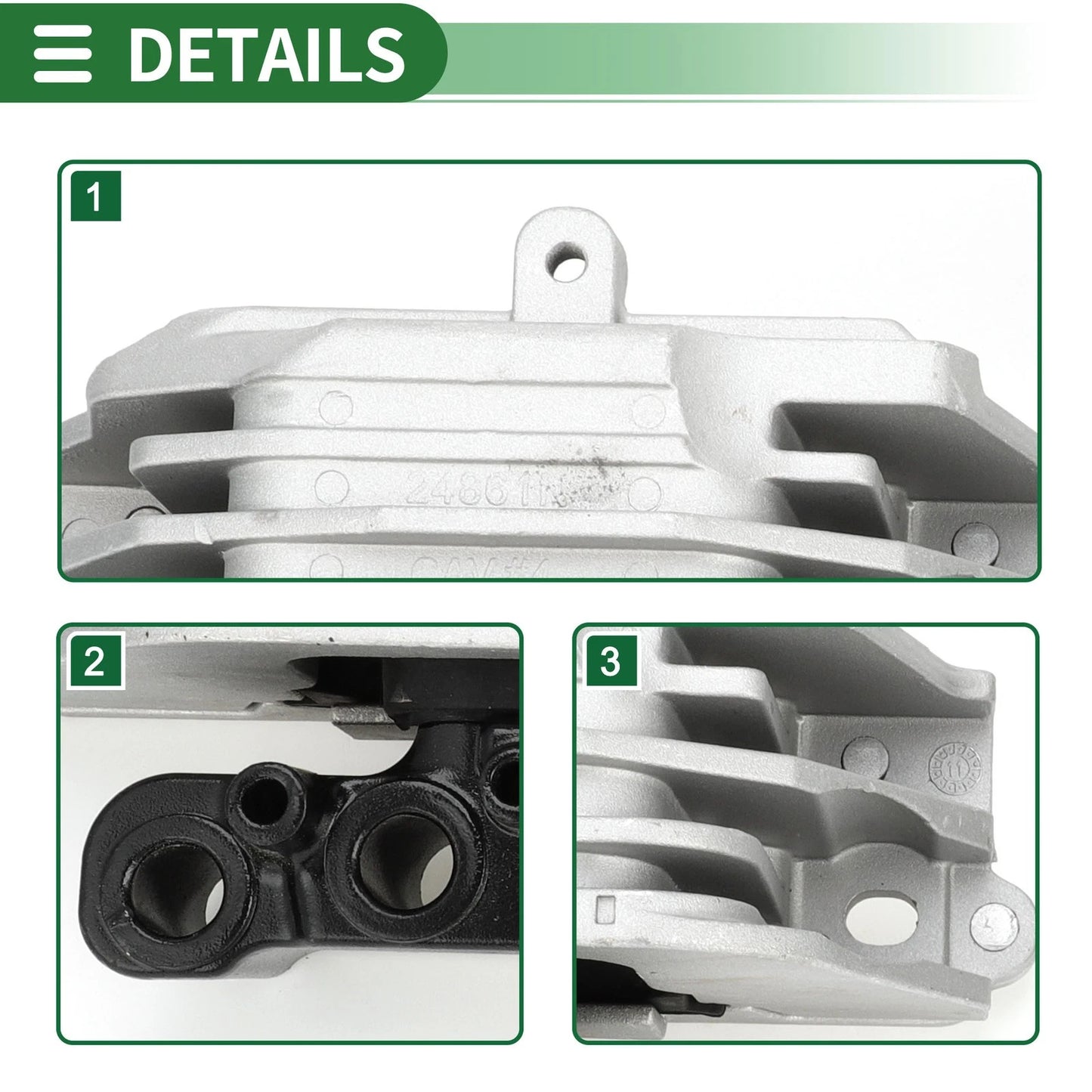 Engine Motor Trans Mount Set for Dodge Grand Caravan (2008-2010)