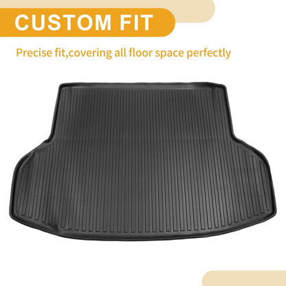 Cargo Liner Rear Trunk Mat for Honda Civic (2016-2021) Vertical Stripes