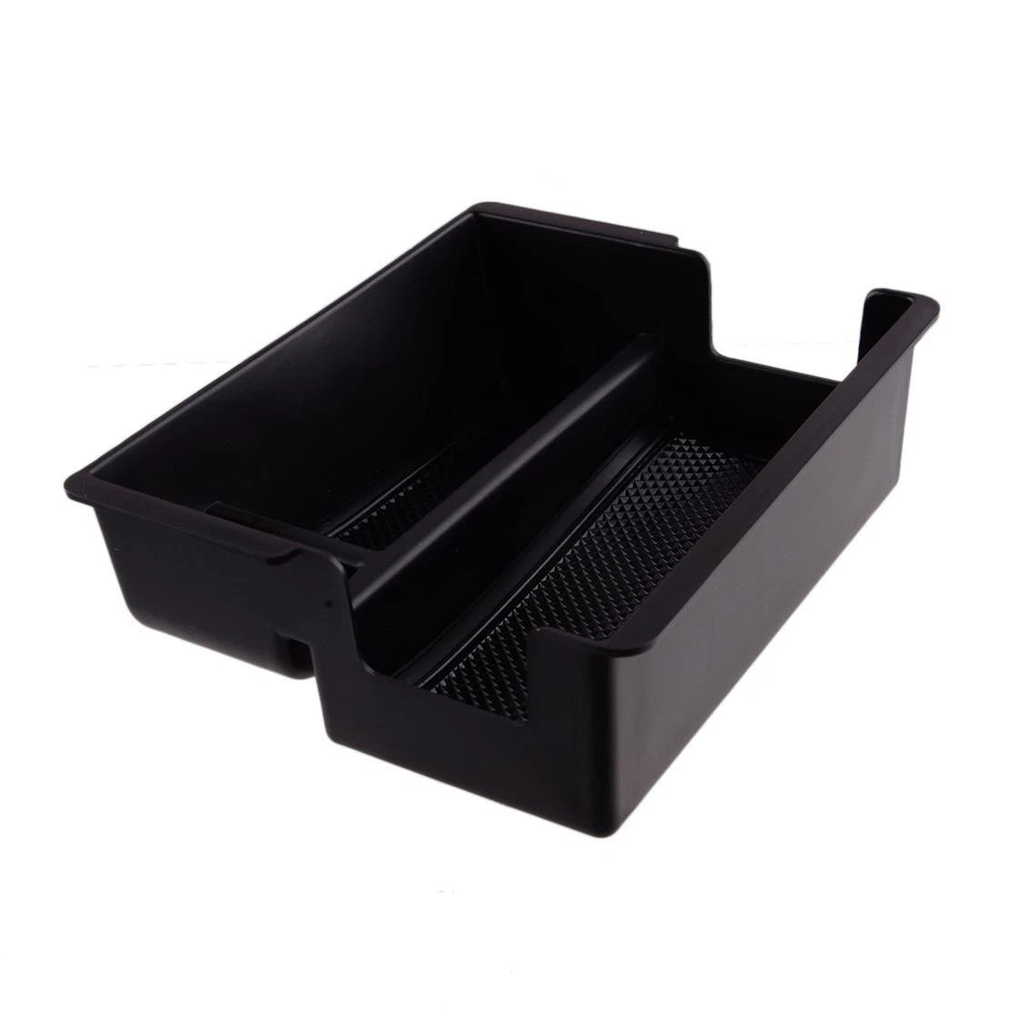 Black Center Console Armrest Storage Box w/ Mat for Isuzu D-Max (2021)
