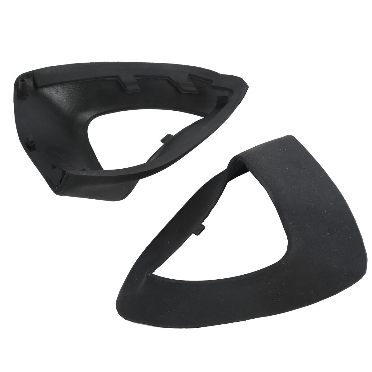 Black Inner Rearview Mirror Rubber Boots for Honda Goldwing GL1800 (2001-2017)