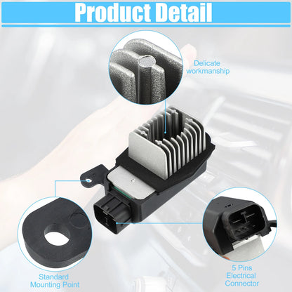 HVAC Blower Motor Resistor for Ford F-250 F-350 Super Duty (1999-2007)