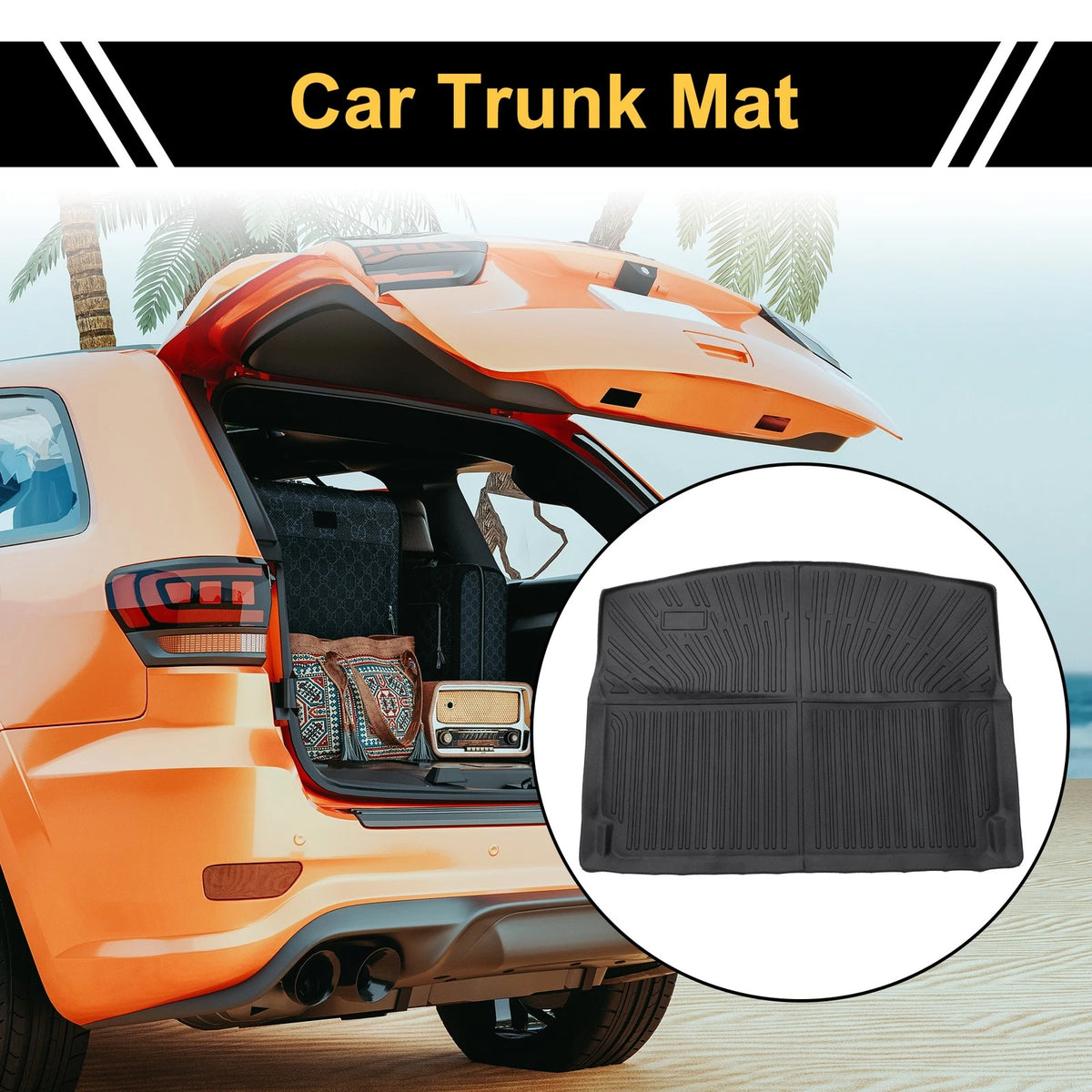 Cargo Liner Rear Trunk Mat for Chevrolet Trailblazer (2021-2024)