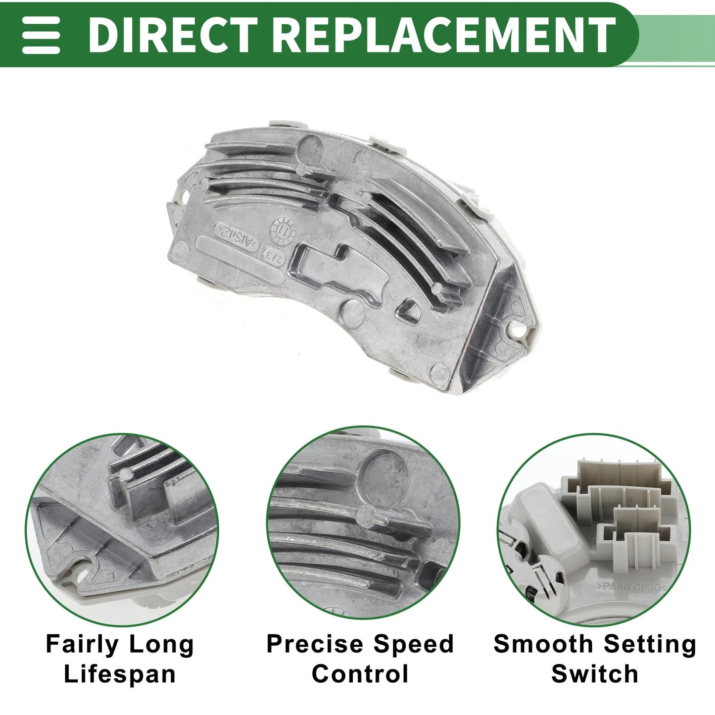 HVAC Blower Motor Resistor for BMW 335i Base 3.0L (2007-2013)