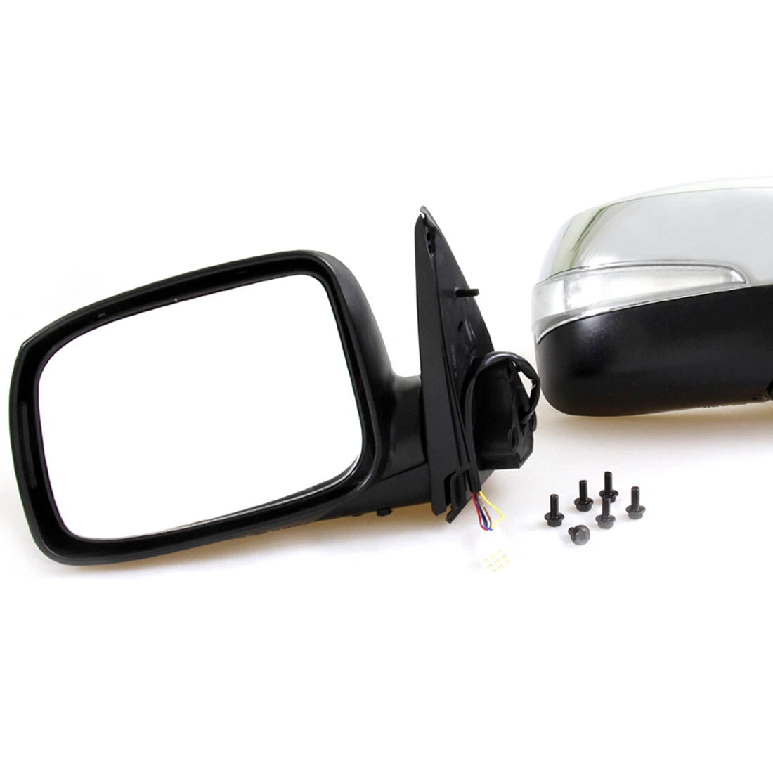 Chrome Electric Door Wing Mirror with LED for Isuzu D-Max2008-2012