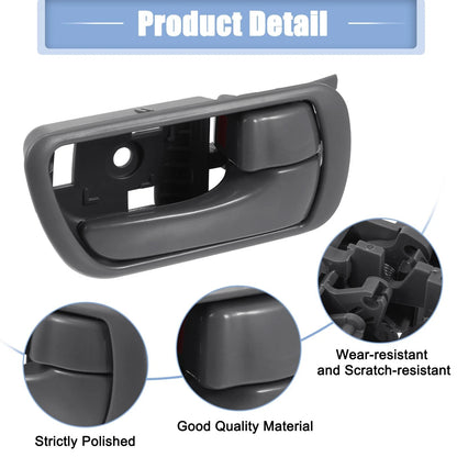 Inner Door Handle Right Front/Rear for Toyota Camry 2002-2006 Gray