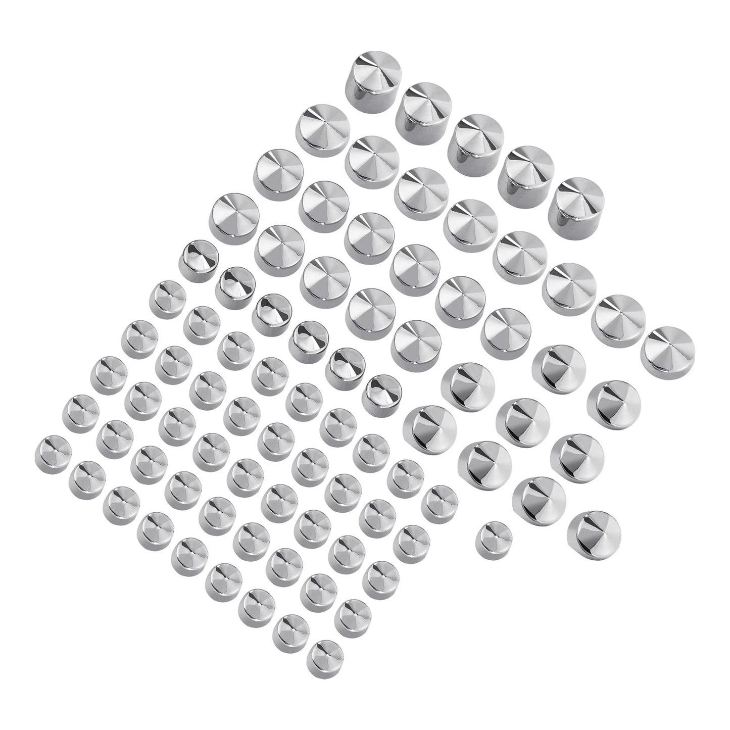 83 Pcs Bolt Topper Cap Covers for Harley Twin Cam Road King (1994-2006)