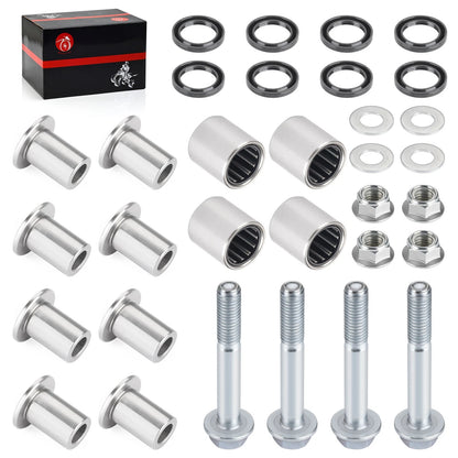 Front Upper A Arm Bearing Seal & Bolt Kit for Arctic Cat 400 DVX 2004-2008
