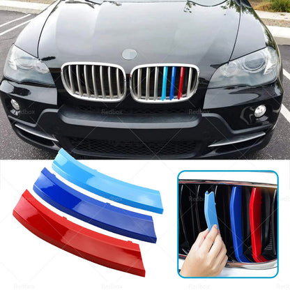 3 x Color Kidney Grill Cover Clips for BMW X5 E70 (2008-2013)