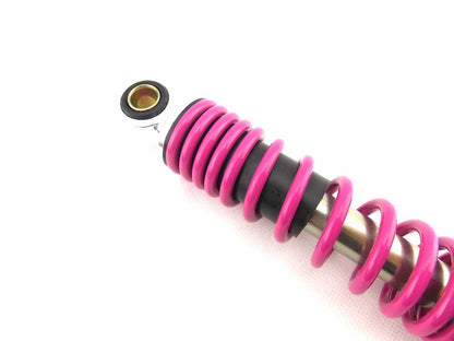195mm JBS Pink/Chrome Rear Shock Absorbers for Yamaha PW50 Peewee