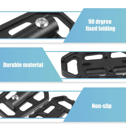 1 Pair Aluminum Wide Foot Pegs Footrest for BMW R1200GS LC G310GS S1000XR