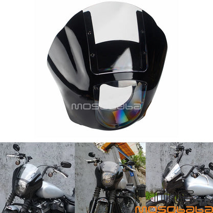 Headlight Fairing & Windshield Mount Kit for Harley Softail FXBB FXLR FXST (2018)