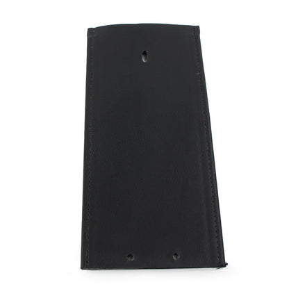 Black Leather Gas Tank Panel Bib for Harley Davidson