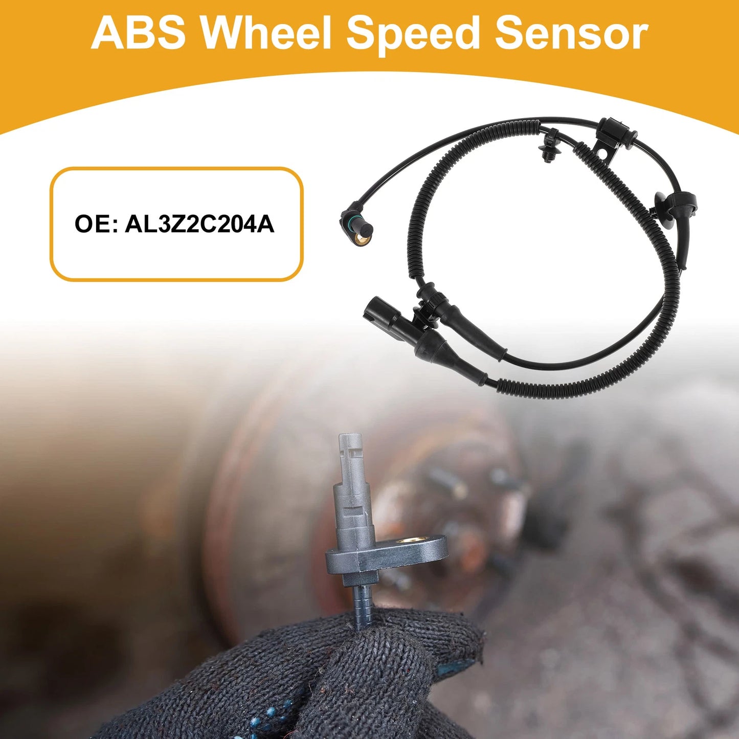 ABS Wheel Speed Sensor for Ford F-150 Pickup SVT Raptor (2010-2014)