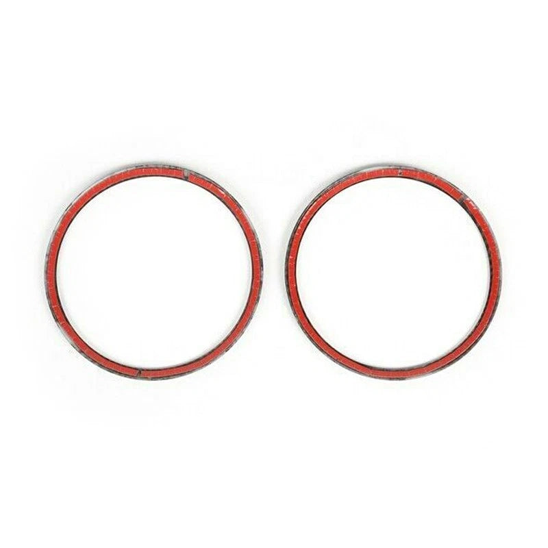 Carbon Fiber Roof Speaker Bezel Ring for Jeep Wrangler JK (2007-2014)