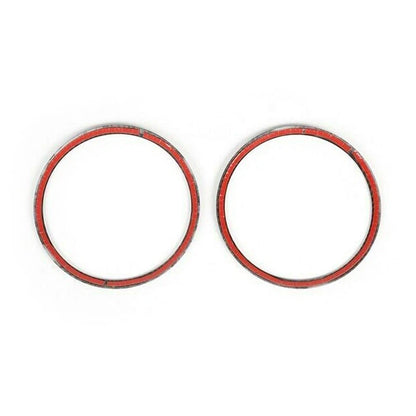 Carbon Fiber Roof Speaker Bezel Ring for Jeep Wrangler JK (2007-2014)
