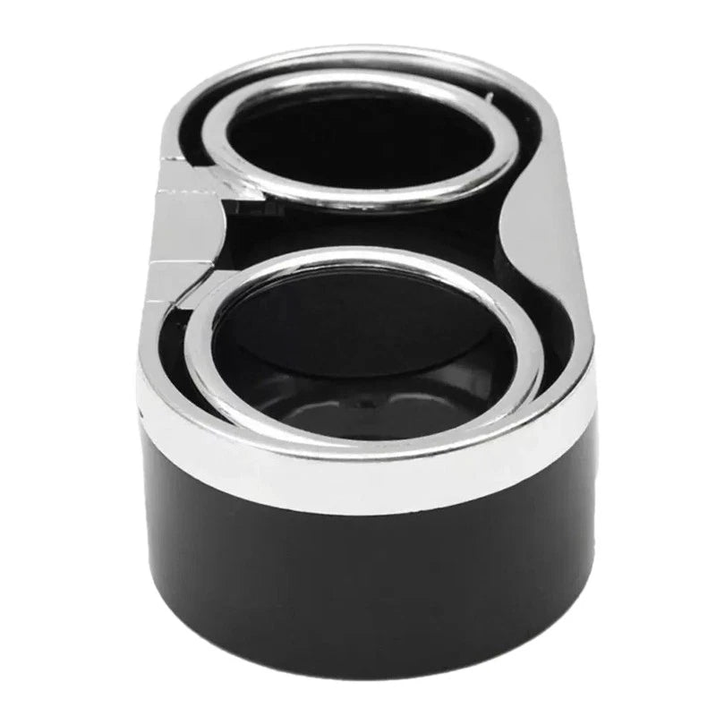 Double Hole Cup Holder for Car - Drink Holder for Easy Access (Fits Most Models)