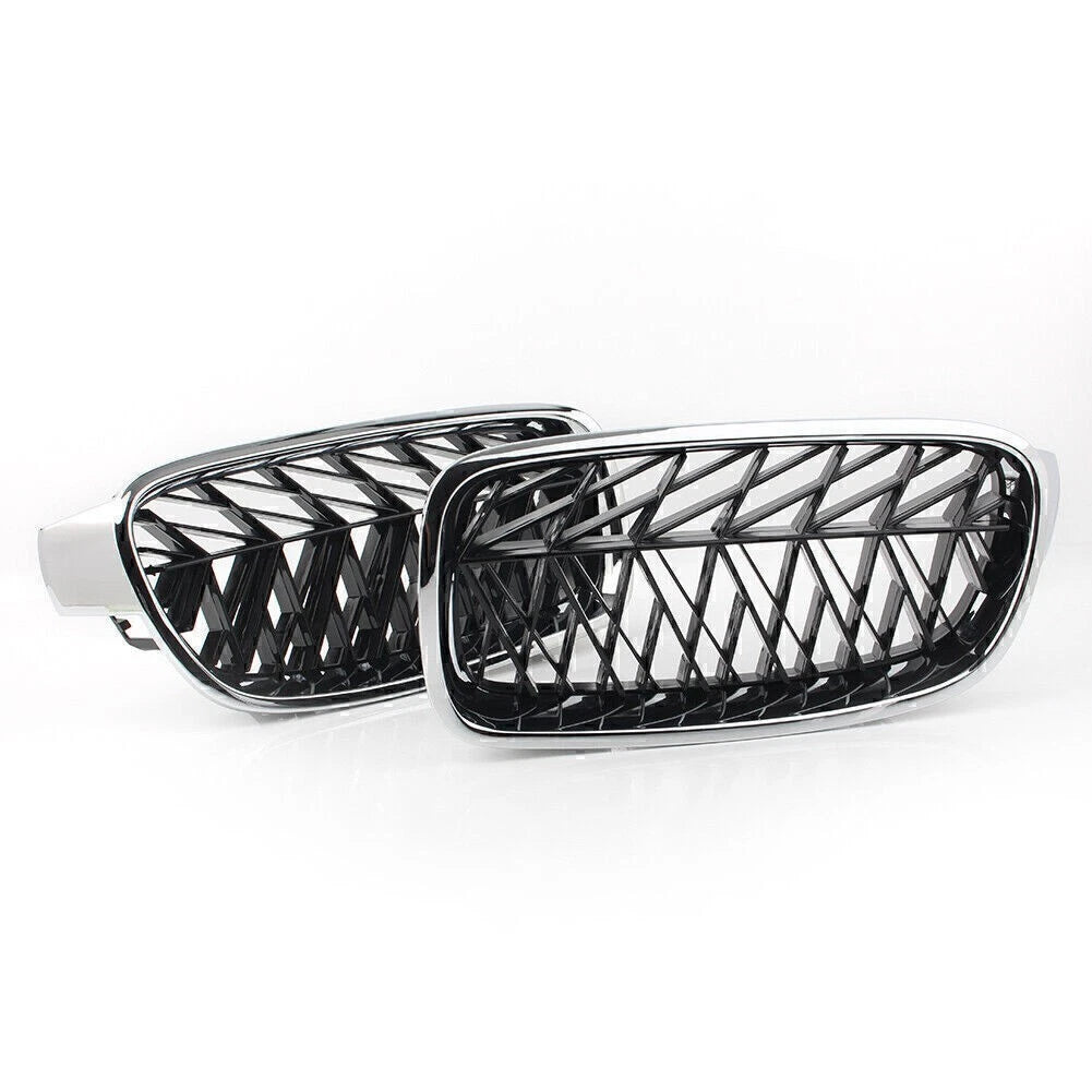 Honeycombe Mesh Front Bumper Grille for BMW 3 Series F35 (2013-2018)