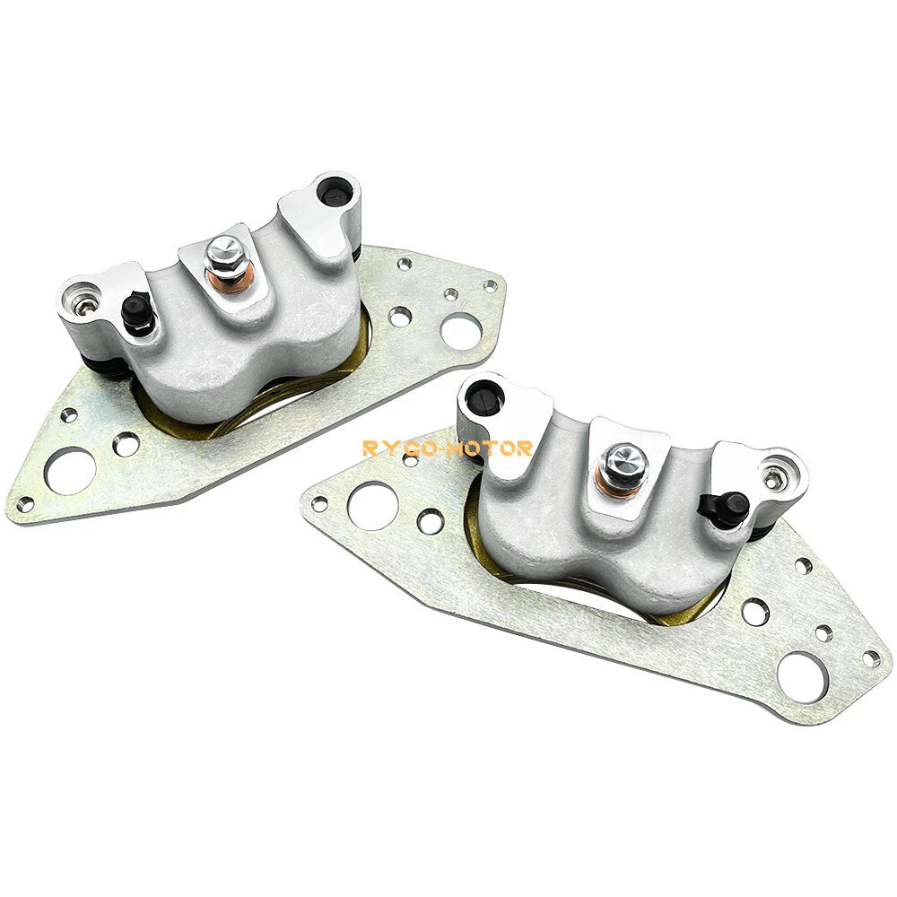Front Rear Brake Calipers All 4 W/Pads for Polaris Ranger XP 900 (2016–2019)