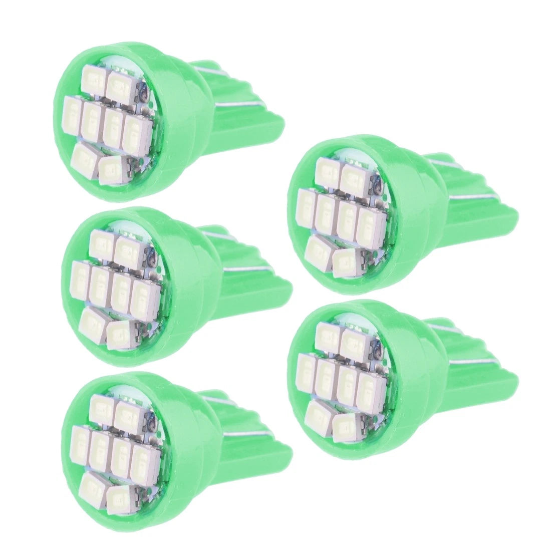 5 x Green LED Bulbs for Ford F100 F150 F250 F350 Truck