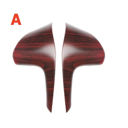 Wood Grain ABS Steering Wheel Strip Cover Trim for Toyota Highlander (2008–2013)